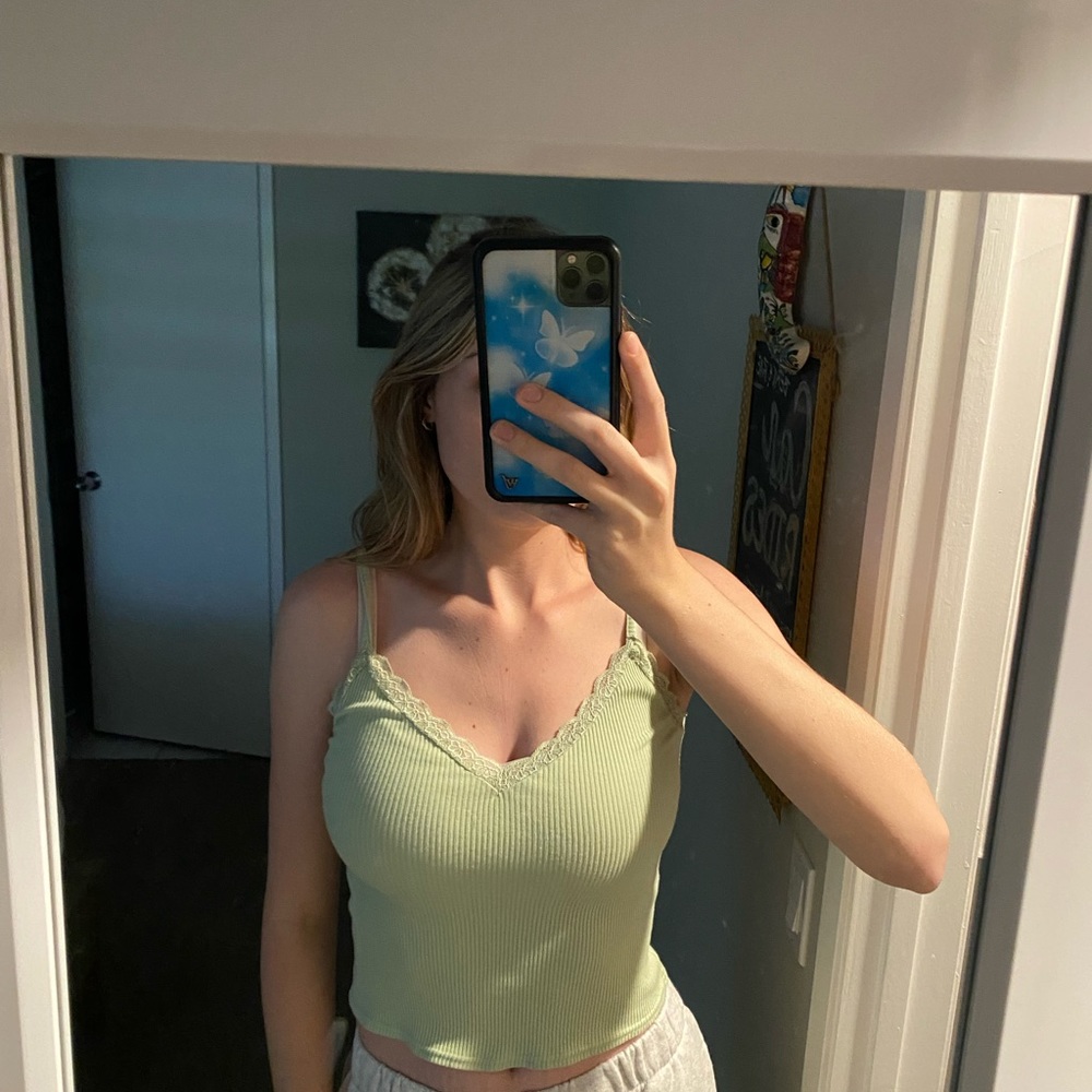 Green Urban Outfitters Tank Top